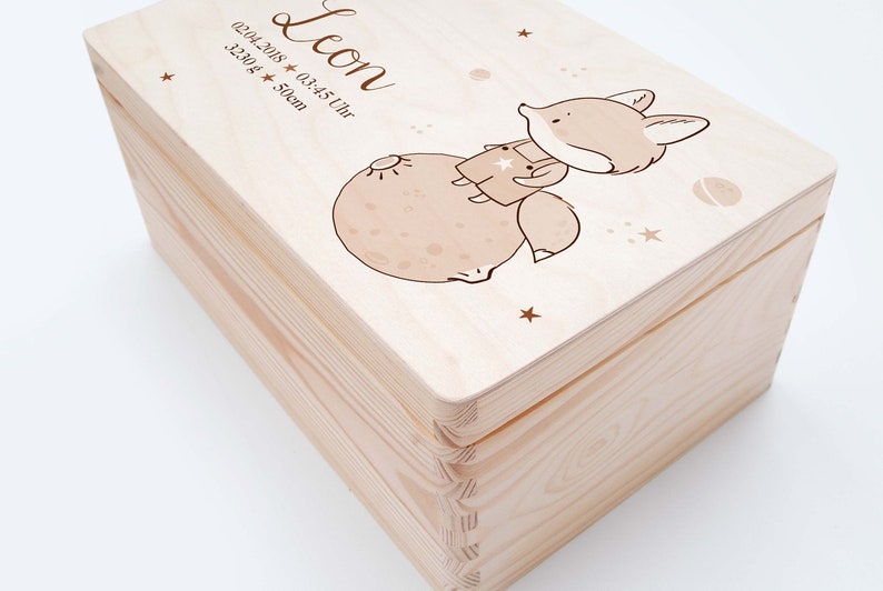 Erinnerungskiste Personalisiert Erinnerungsbox Baby | Etsy