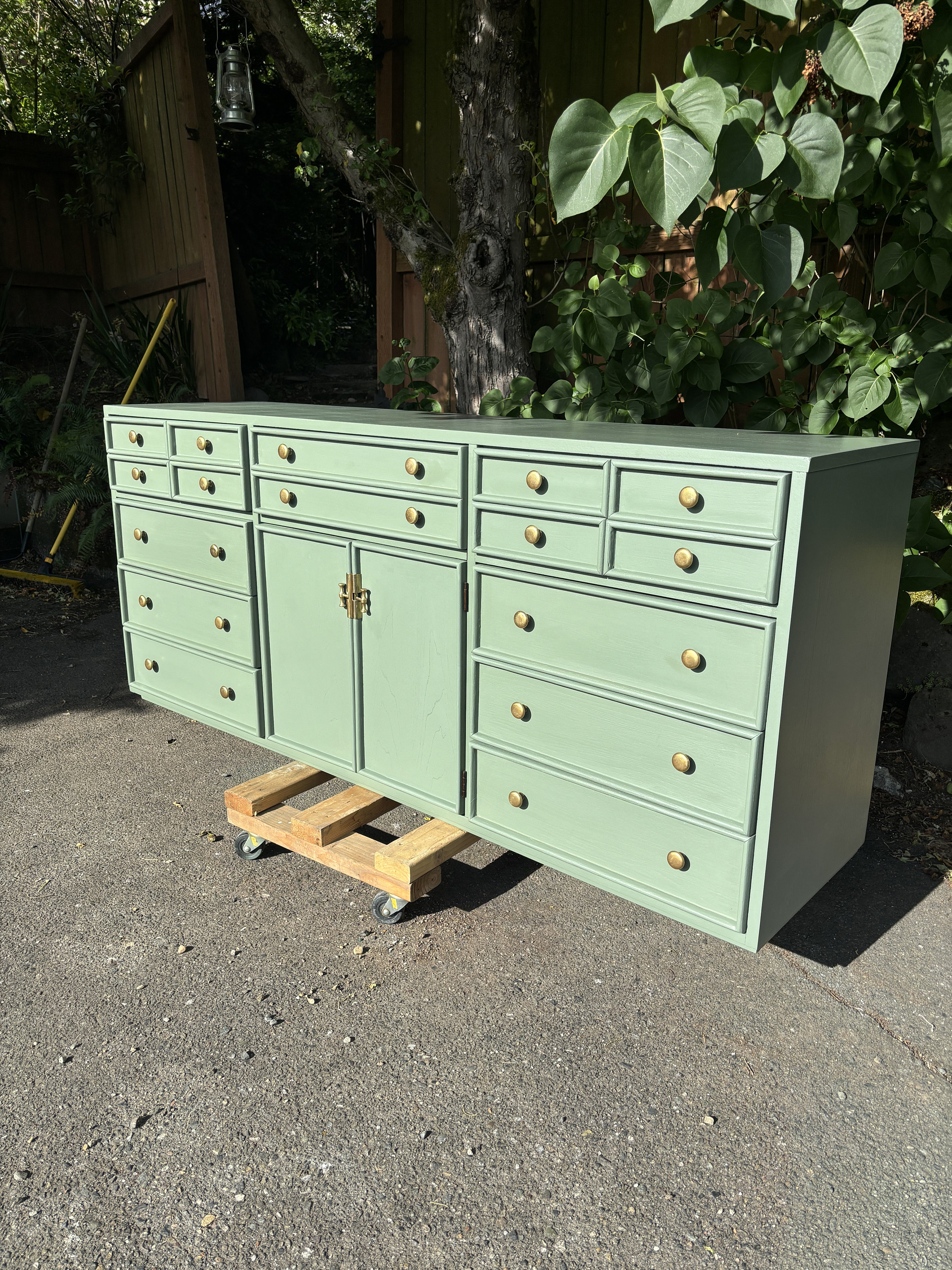 Green Dresser Refurbished - Etsy