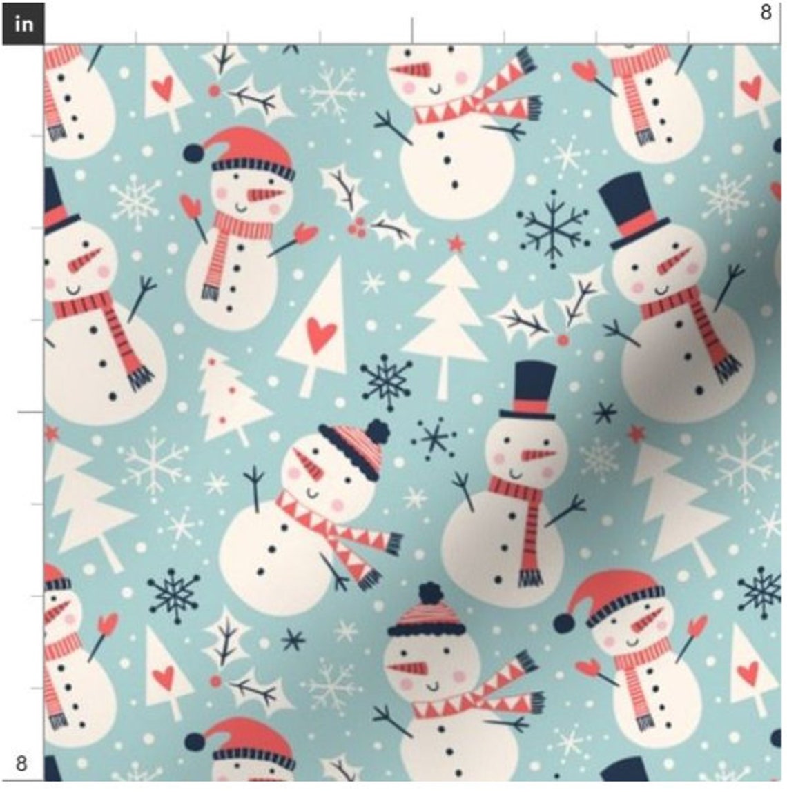Funny Christmas Fabric 