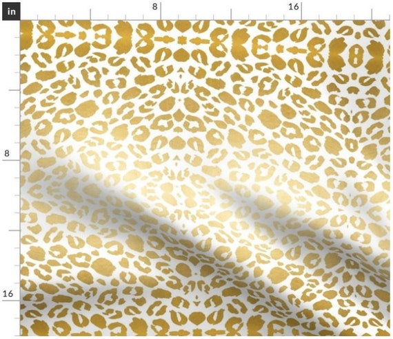Gold Leopard Fabric by the Yard Leopard Print Animal Print - Etsy Gold Leopard Fabric by the Yard Leopard Print Animal Print - Etsy