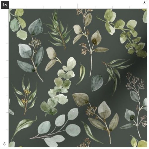 Eucalyptus Fabric Etsy