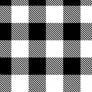 Buffalo Check Cuddle® Black | Shannon Fabrics Minky | Printed Minky Fabric | Cuddle Minky | Minky Fabric By The Yard | Buffalo Plaid Minky