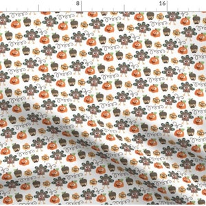 Silly Spice Thanksgiving | Thanksgiving Fabric | Turkey Fabric | Autumn Print Fabric | Pumpkin Fabric | Made To Order Fabric By The Yard