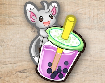 Minccino Laminated Sticker