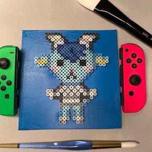 Sherb Inspired Pixel Art on Canvas