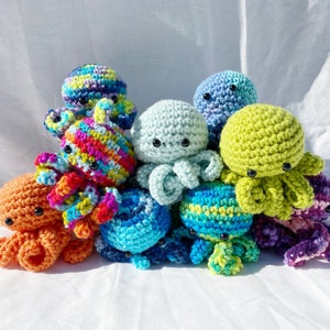 Crochet Octopus Plush / Small