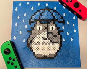 Totoro Inspired Pixel Art