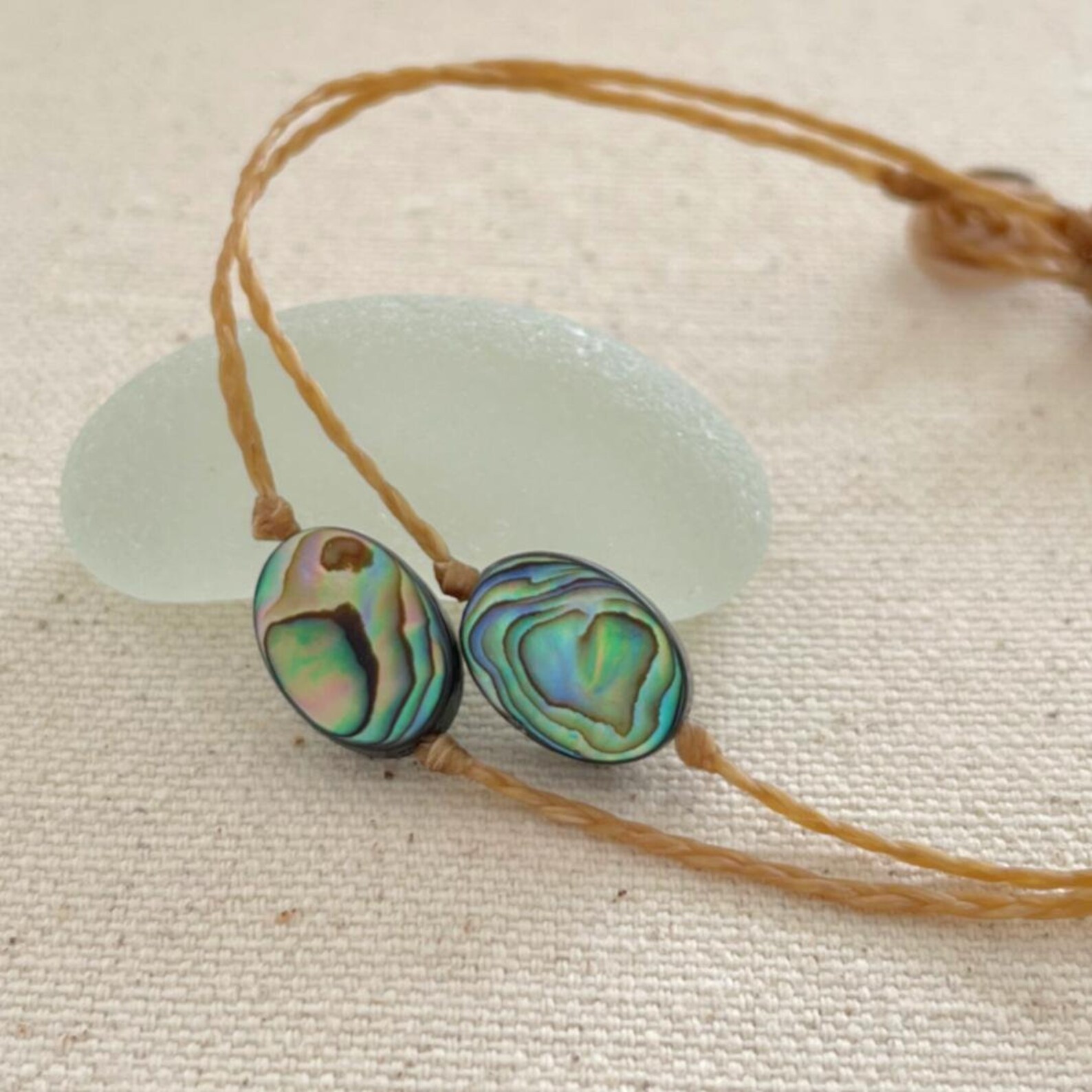 Everyday Abalone Shell Beach Anklet, Summer Seashell Jewelry, Boho ...