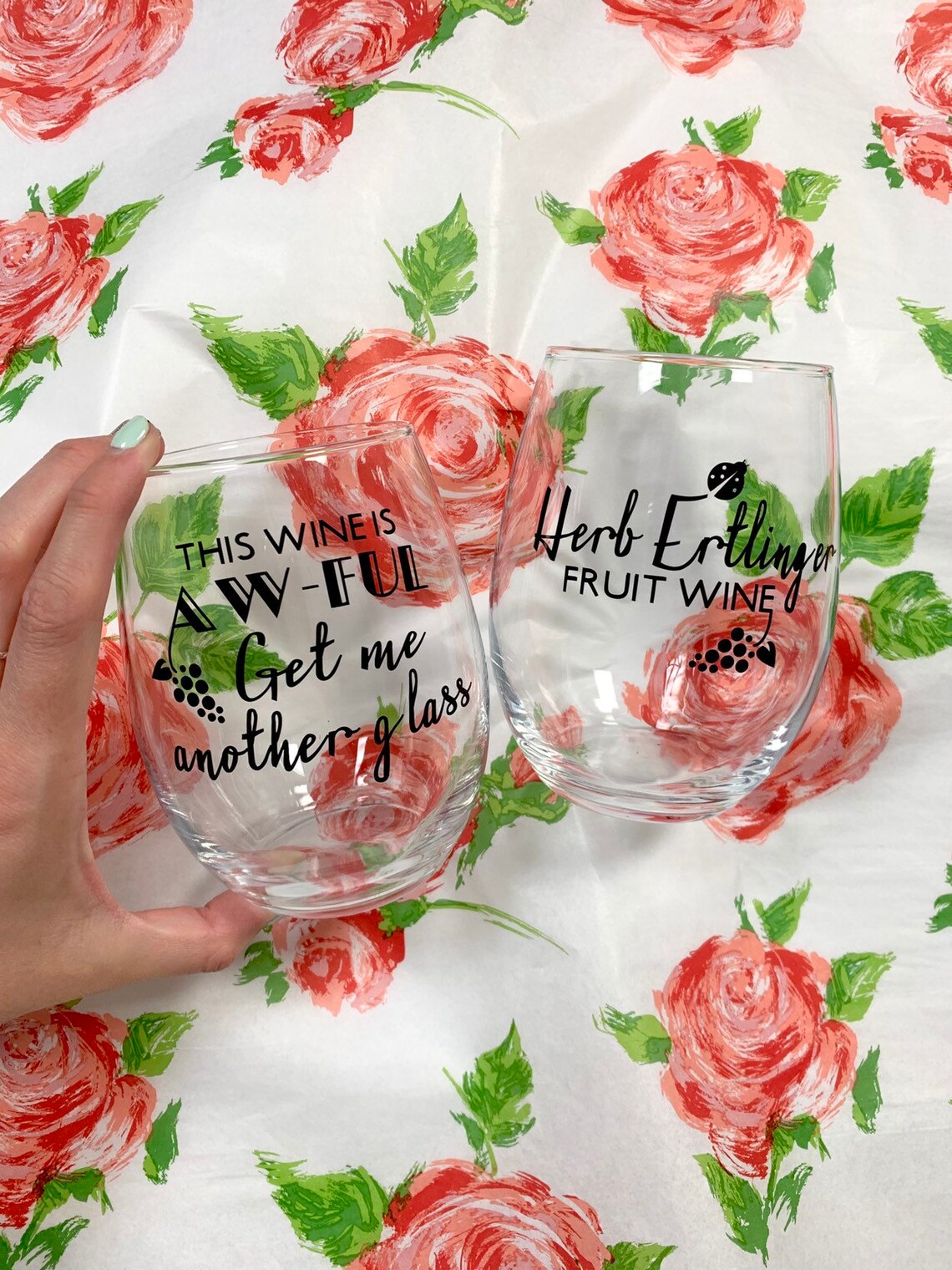 Herb Ertlinger Fruit Wine This Wine is Awful Get Me Another Etsy