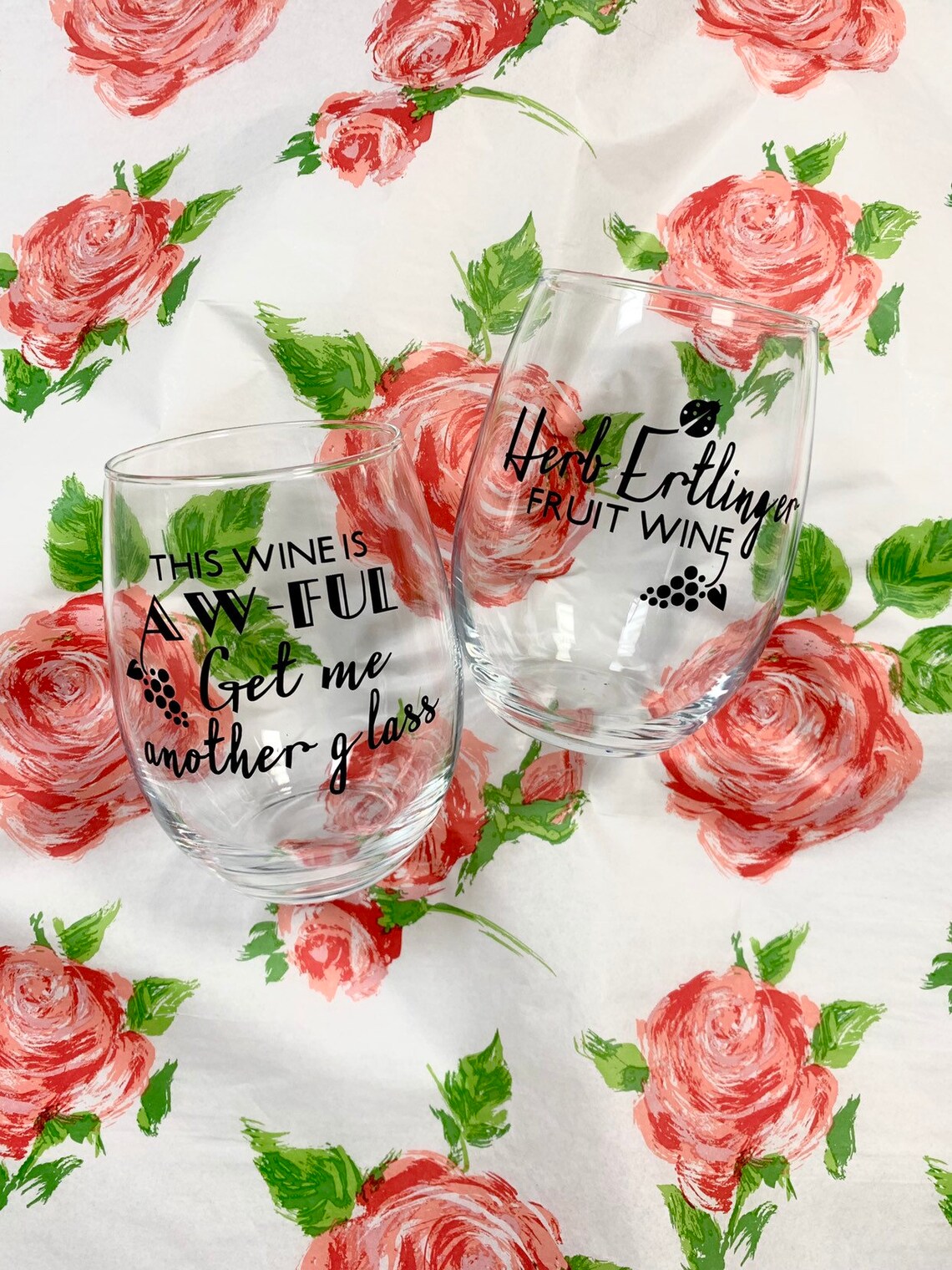 Herb Ertlinger Fruit Wine This Wine is Awful Get Me Another Etsy