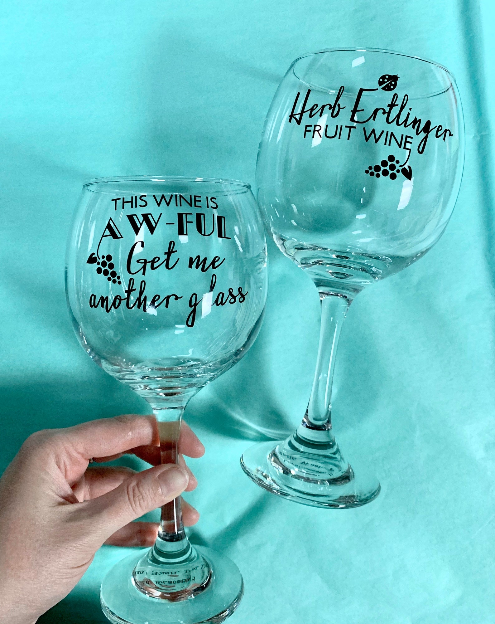 Herb Ertlinger Fruit Wine This Wine is Awful Get Me Another Etsy