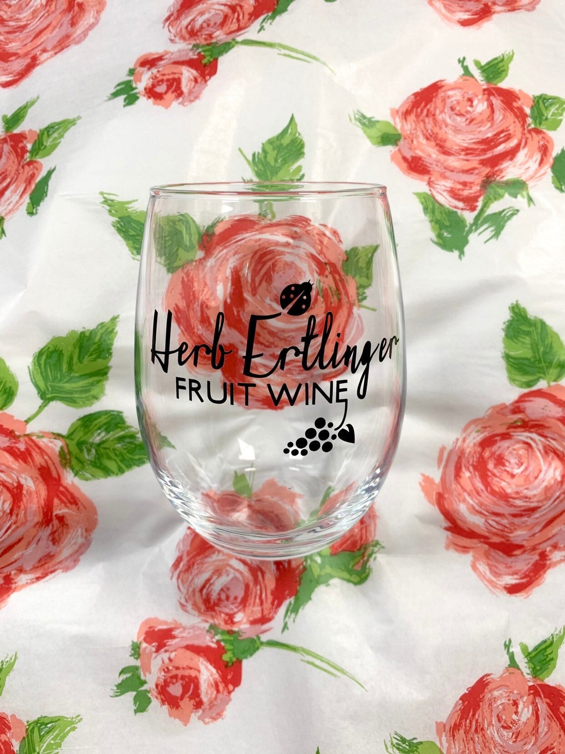 Herb Ertlinger Fruit Wine This Wine is Awful Get Me Another Etsy