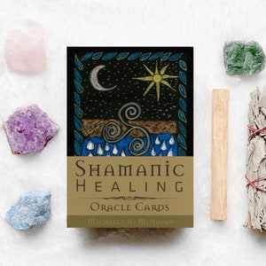 Shamanic Healing Oracle Cards, Oracle Deck, Spiritual Card Deck, Meditation Cards, Manifestation Cards, Spiritual Living, Authentic Cards