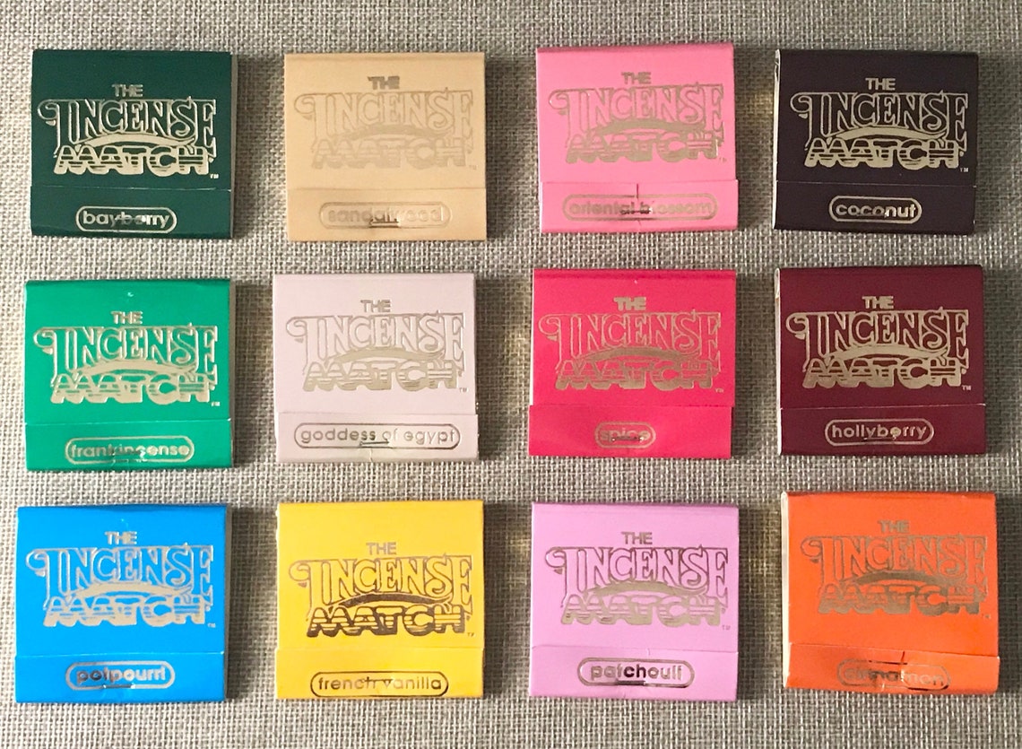 Incense Matches Choose From a Variety of Scents Etsy