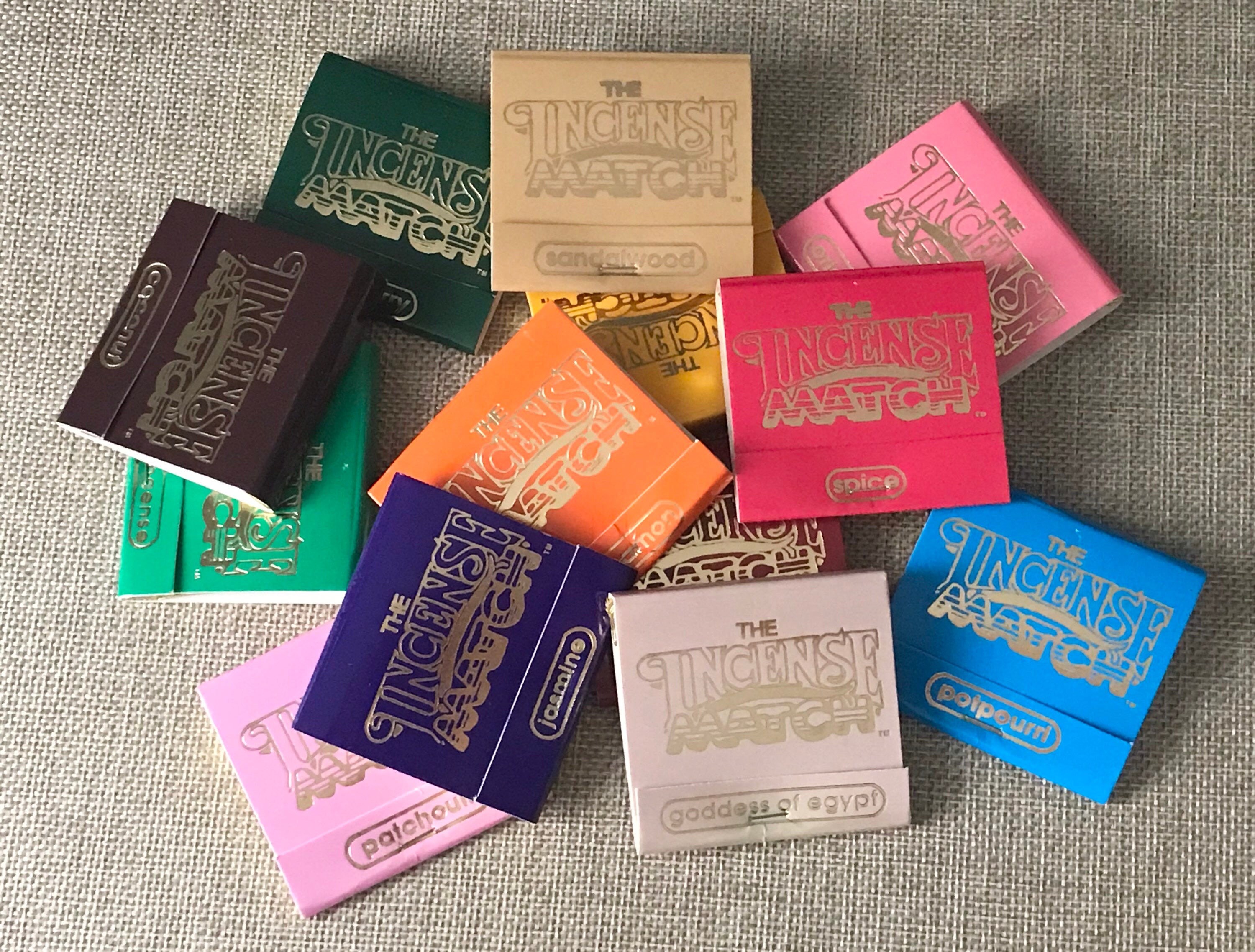 Incense Matches Choose From a Variety of Scents Etsy UK