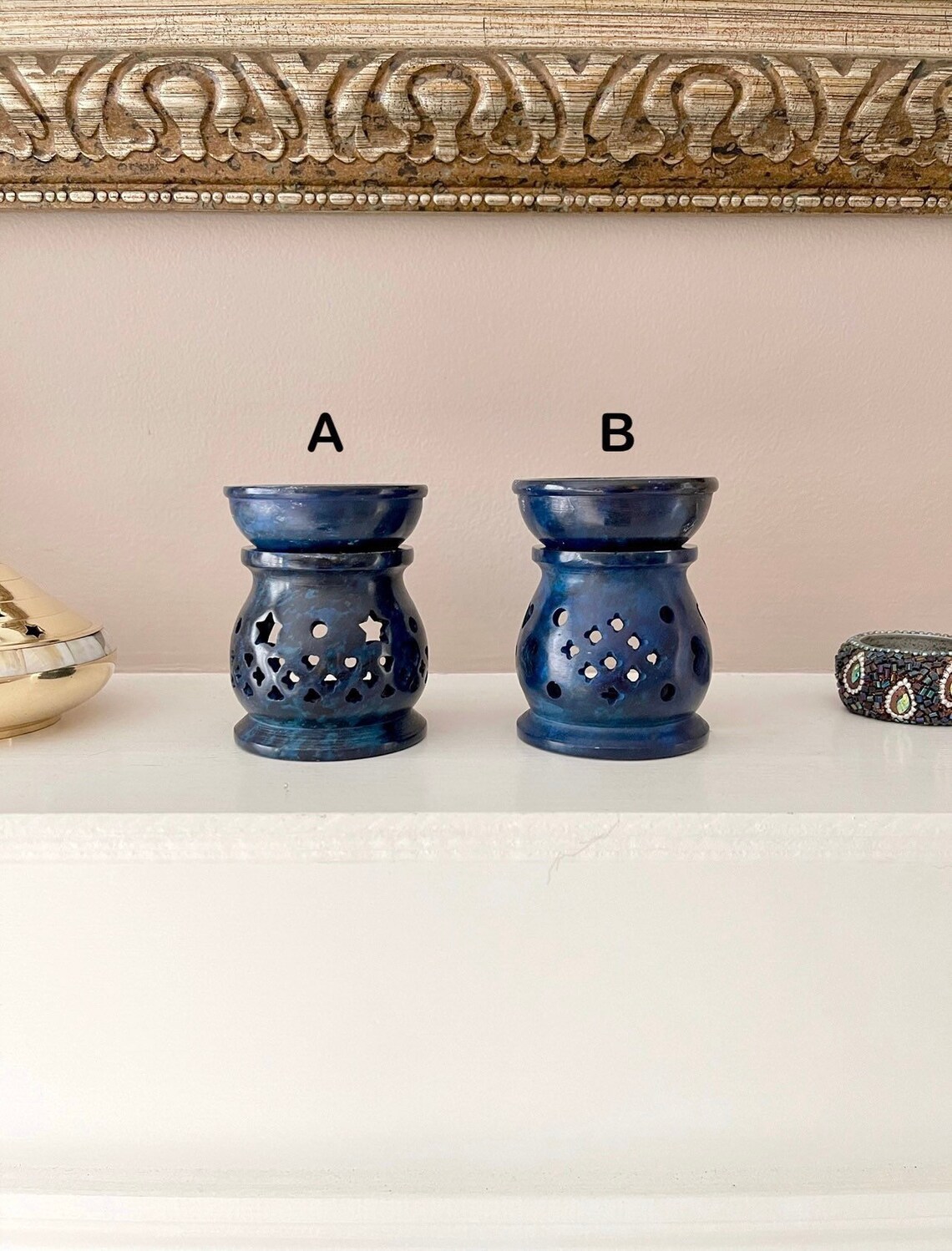 Soap Stone Aroma Lamp Etsy