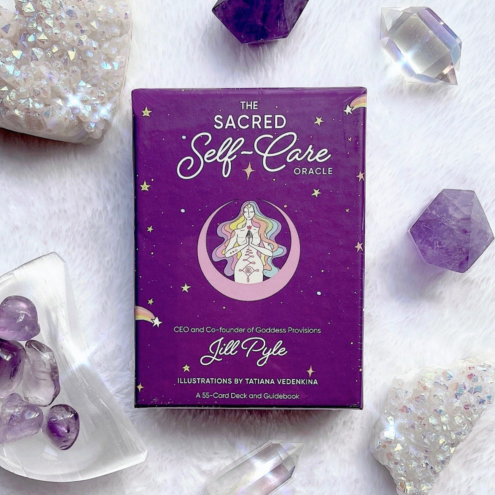 The Sacred SelfCare Oracle A 55Card Deck and Guidebook Etsy