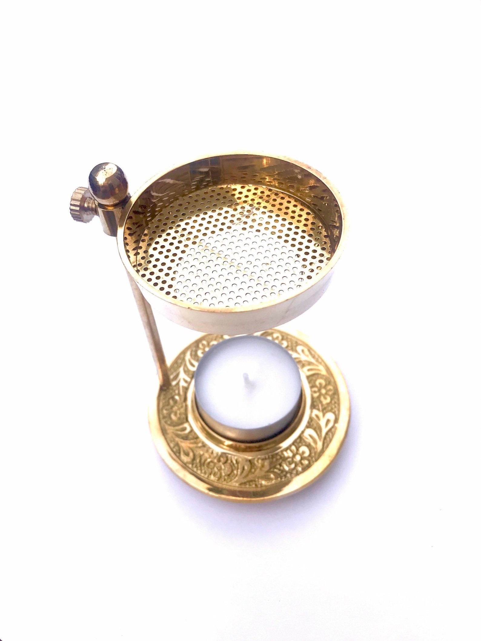 Resin Incense Burner No Charcoal Burner Loose Incense Etsy