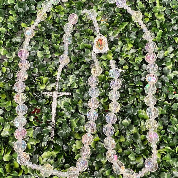 Extra Large Bead Rosary Etsy