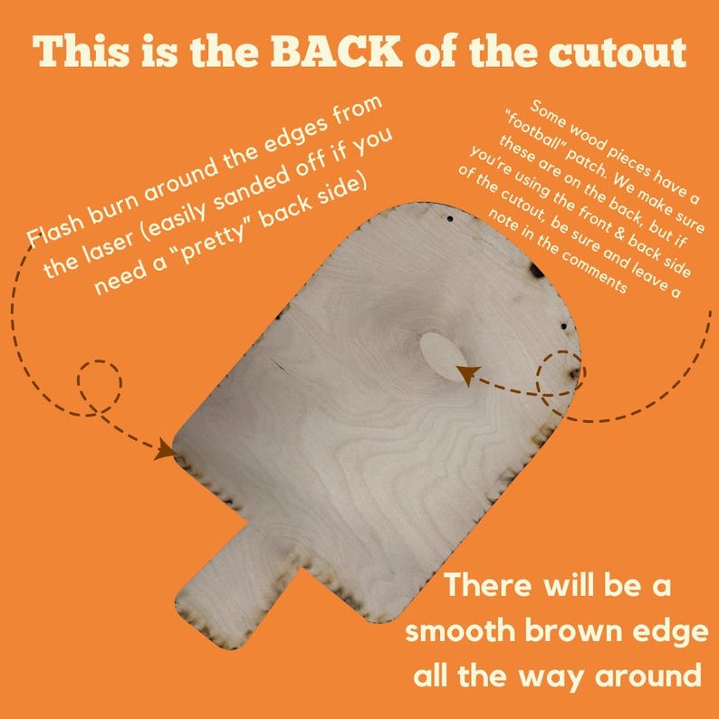 a piece of wood that has been cut into pieces