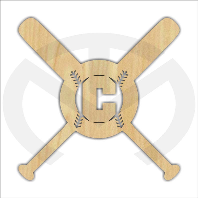 Unfinished Wood Baseball/softball Laser Cutout W/ Your Etsy