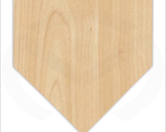 Home Plate  - 01551- Unfinished Wood Laser Cutout, Door Hanger, Home Decor, Ready to Paint & Personalize, Baseball, Various Sizes