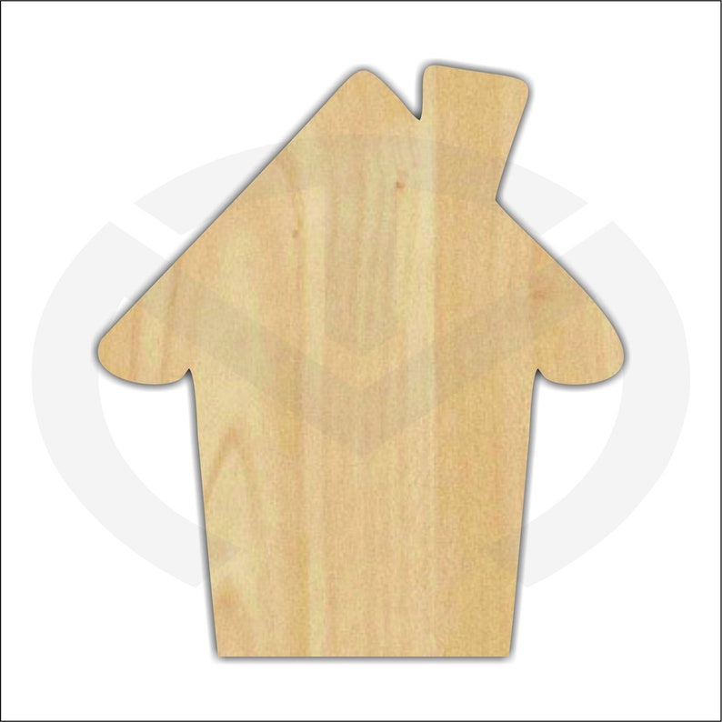 Gingerbread House Unfinished Wood Laser Cutout Wreath Etsy