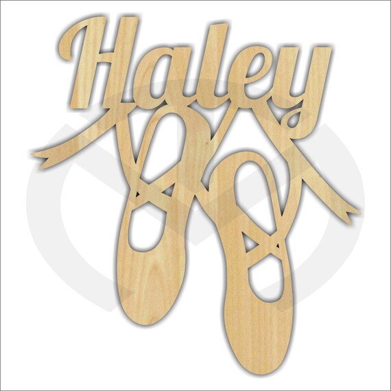 Custom Wooden Ballet Shoes with Name Various Sizes Etsy