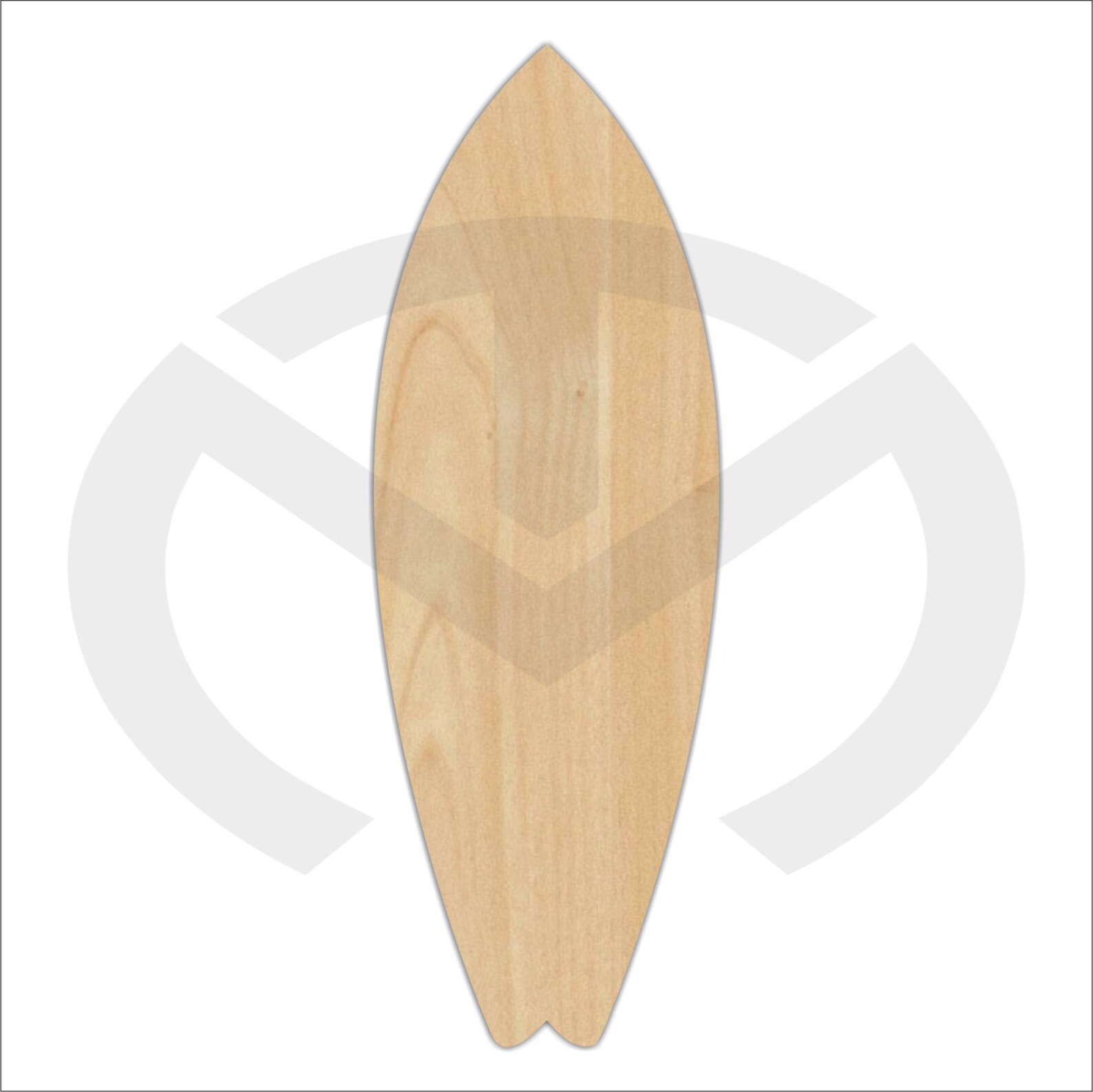 Unfinished Wood Surfboard Laser Cutout Home Decor Salt Life Etsy