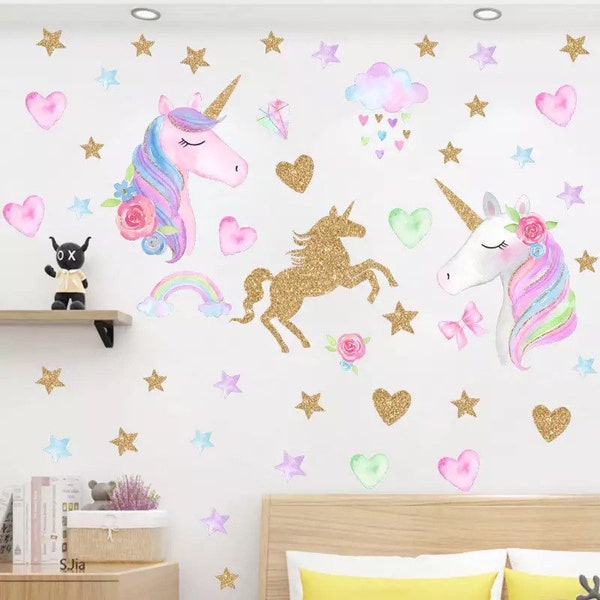 Girly Wall Decal Etsy