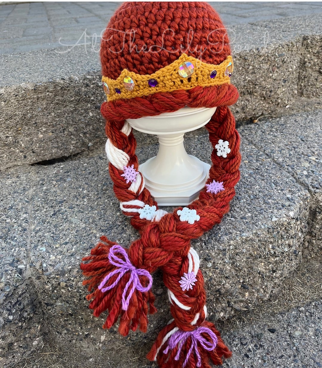 Princess Anna, Princess Ana, Anna Costume, Anna Wig, Anna Crown, Anna