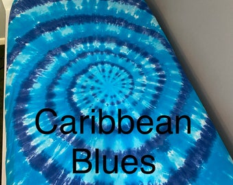 Tie Dye Bedding - Tie Dye Sheets - Tie Dye Pillowcases - Tie Dye Duvet Covers