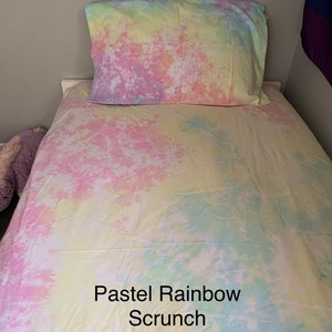Tie Dye Bedding - Tie Dye Sheets - Tie Dye Pillowcases - Tie Dye Duvet Covers