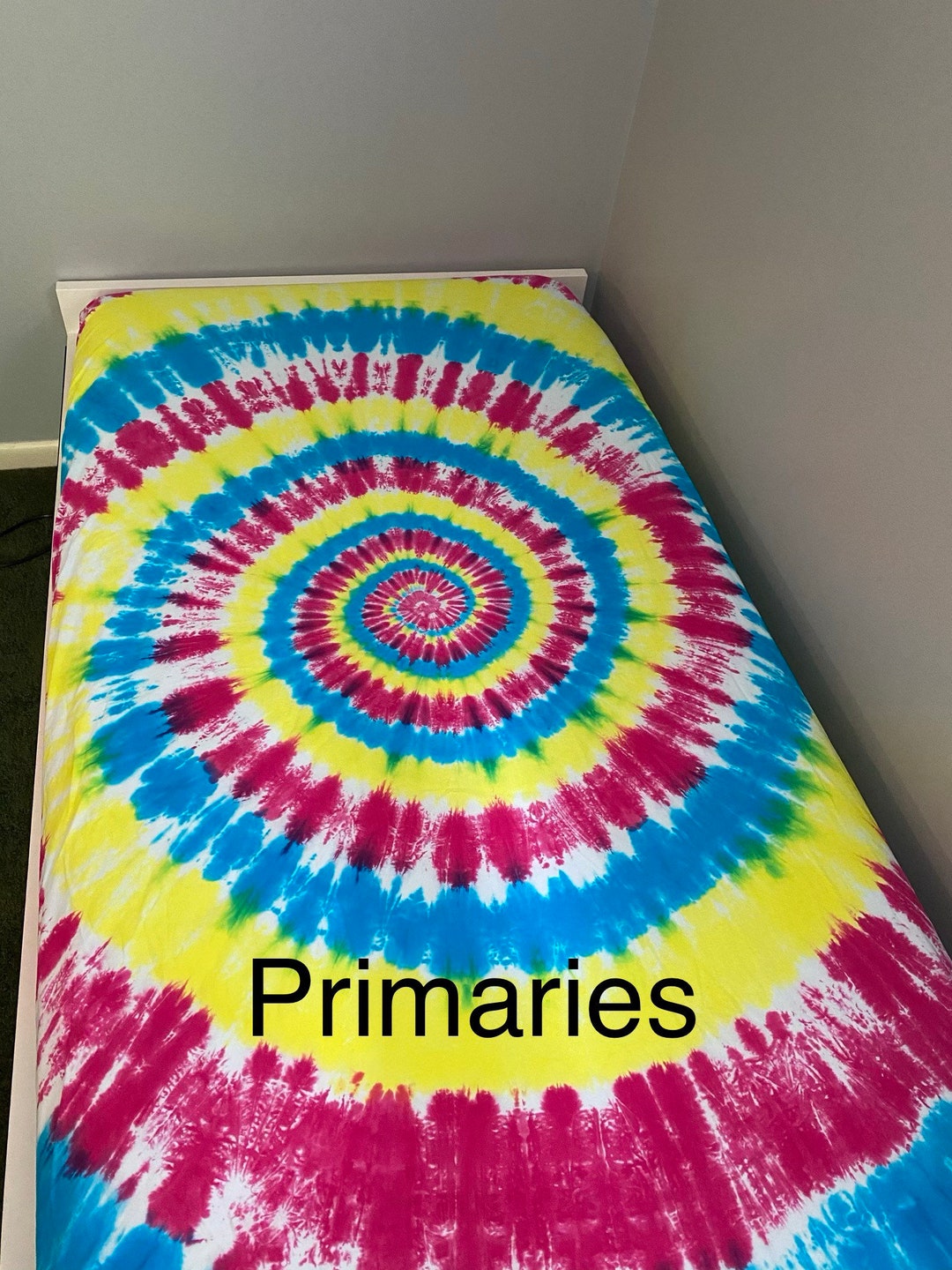 Tie Dye Bedding Tie Dye Sheets Tie Dye Pillowcases Tie Etsy