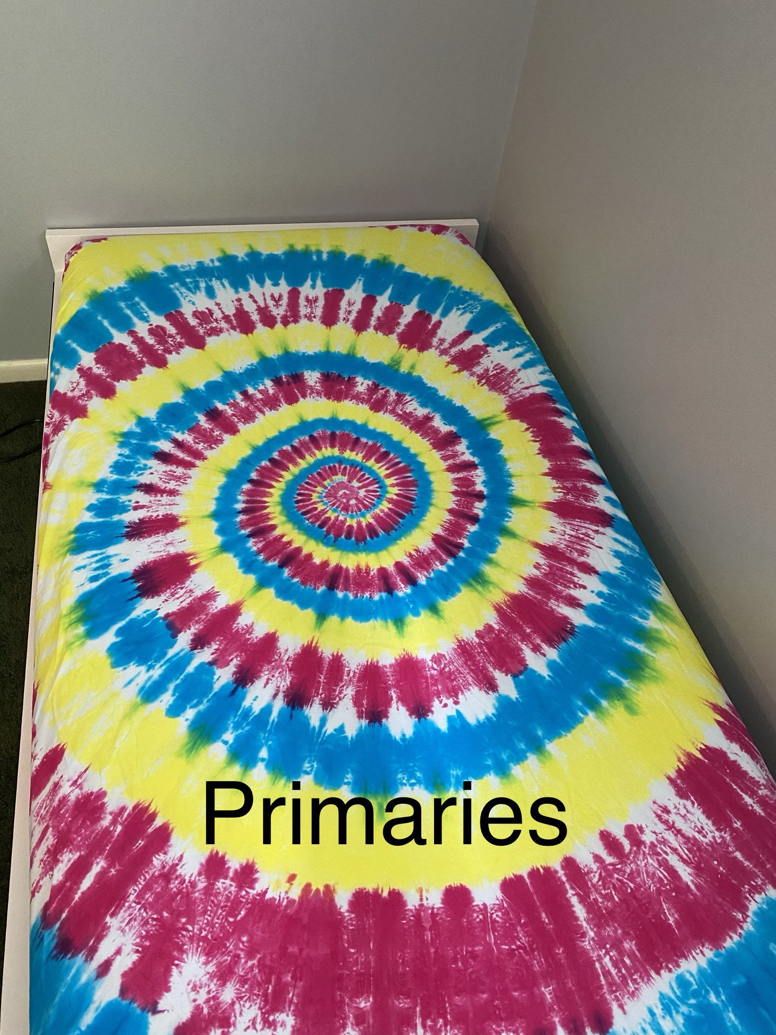 Tie Dye Bedding Tie Dye Sheets Tie Dye Pillowcases Tie Etsy
