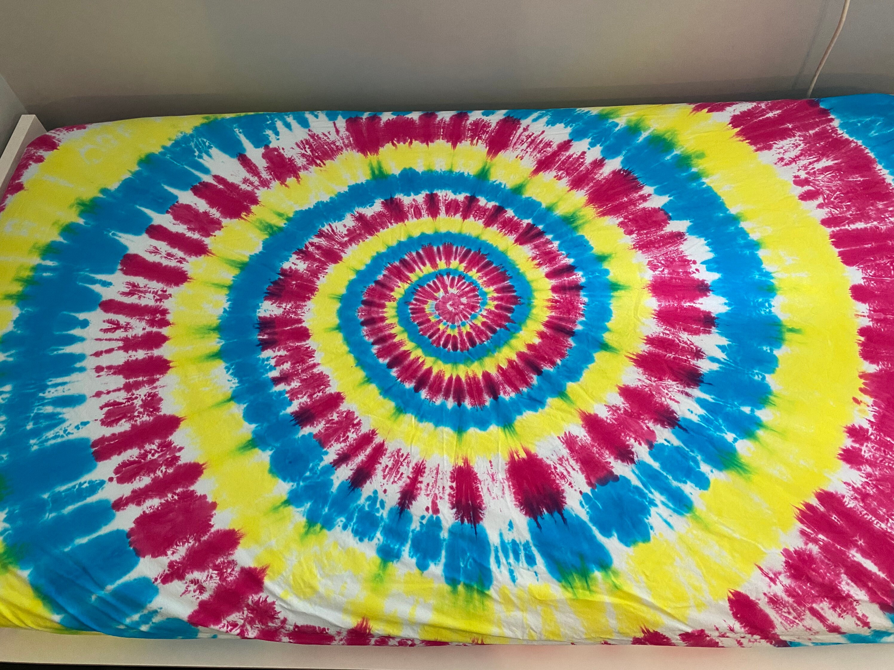 tie-dye-bedding-tie-dye-sheets-tie-dye-pillowcases-tie-etsy