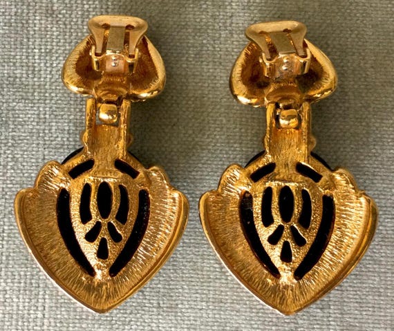 CRAFT Signed LOOK Of REAL Doorknocker Drop Dangle… - image 4