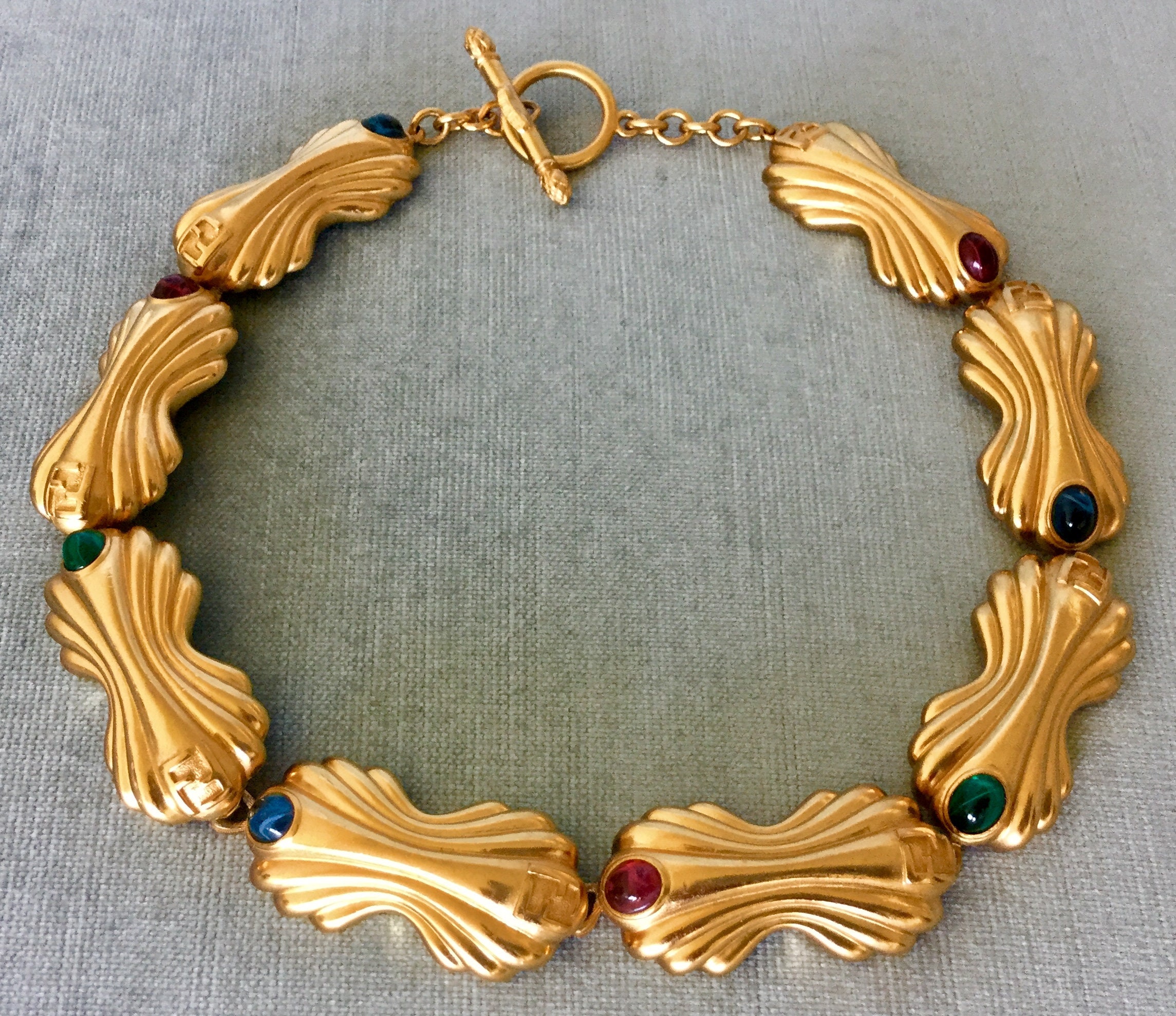 Vintage fendi necklace discount