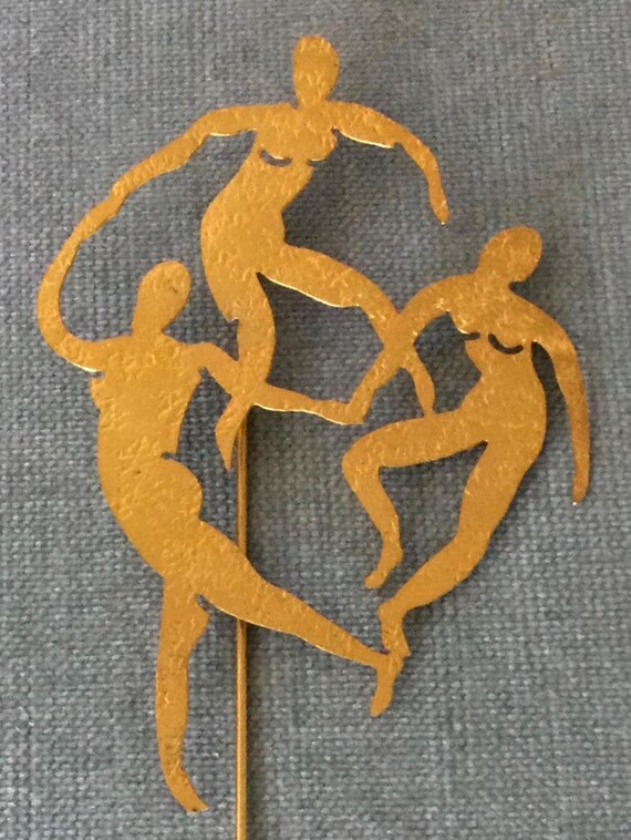 Rarest PATRICK RETIF Paris Signed Matisse DANCERS… - image 1