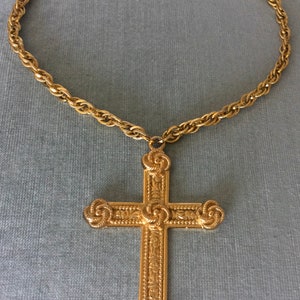 Dior Cross Necklace - Etsy