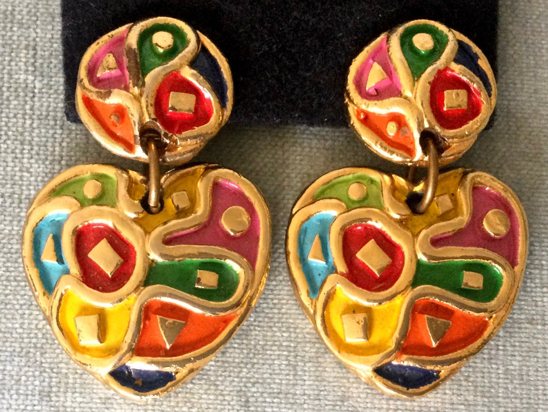 KENZO ケンゾー ヴィンテージ イヤリング ＆ネックレスフラワー KENZO