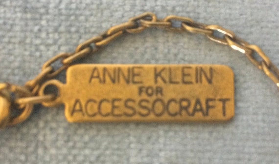 Massive ANNE KLEIN for Accessocraft Signed Byzant… - image 5