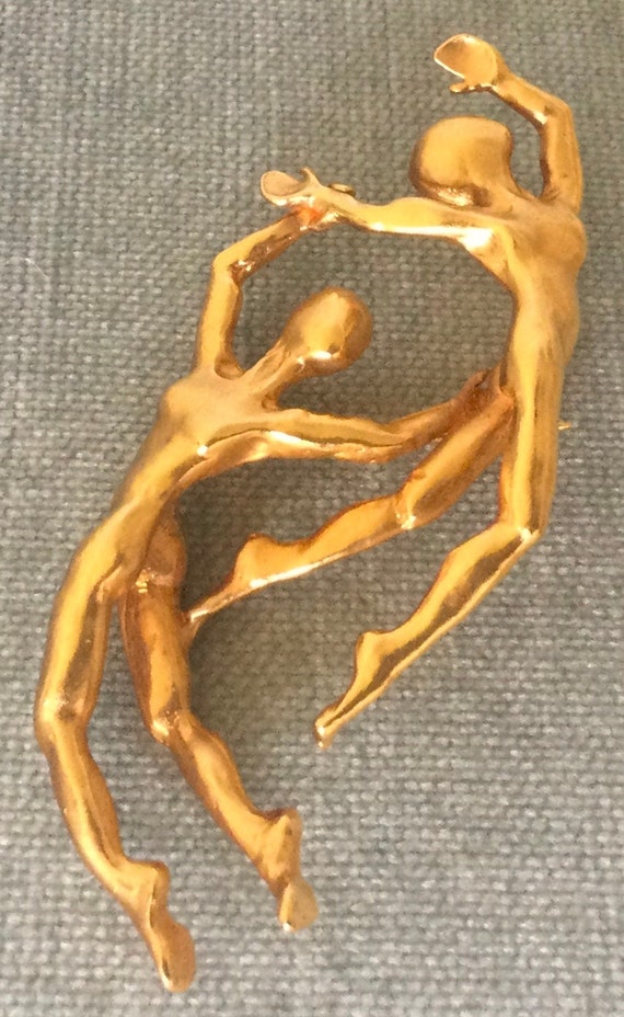 Sculptural IRAFA Modernist DANCING BODIES Two Dan… - image 1