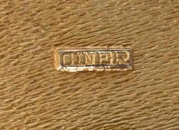 Enormous CINER Signed KOI GOLDFISH Medallion Broo… - image 8