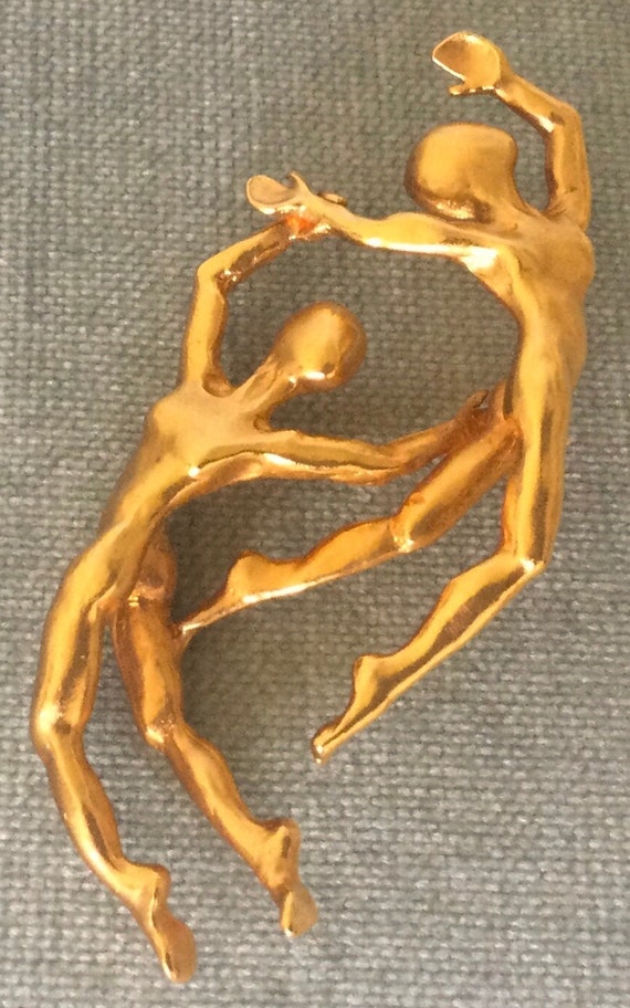 Sculptural IRAFA Modernist DANCING BODIES Two Dan… - image 4