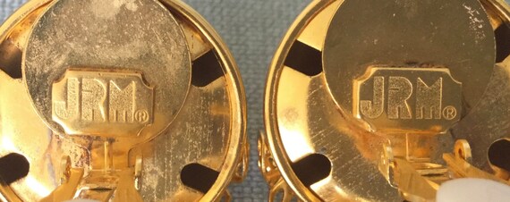 Massive 3 5/8” JRM Signed BAROQUE CLUSTER Shoulde… - image 5