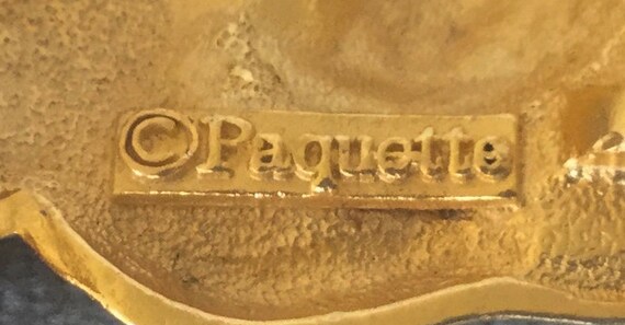 Big Douglas PAQUETTE Signed Kissing FROGS MODERNI… - image 5