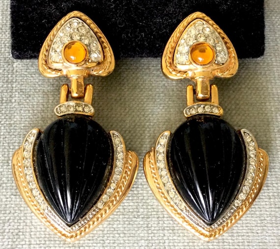 CRAFT Signed LOOK Of REAL Doorknocker Drop Dangle… - image 1