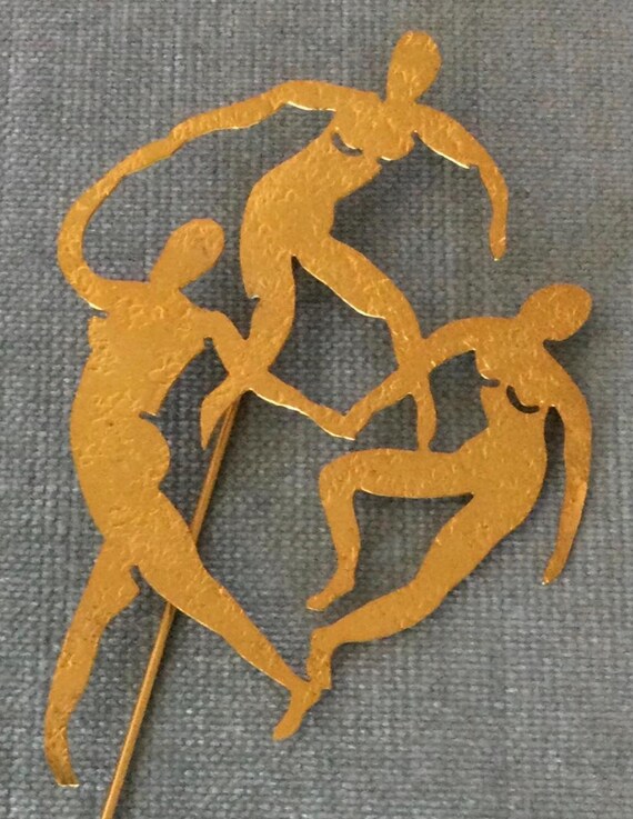 Rarest PATRICK RETIF Paris Signed Matisse DANCERS… - image 4