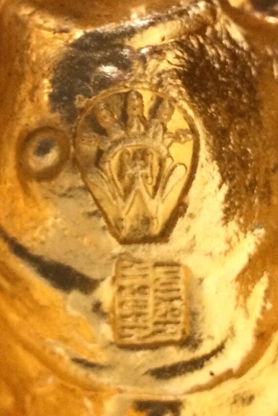 Enormous HUTTON WILKINSON Signed KOI Goldfish Bro… - image 7